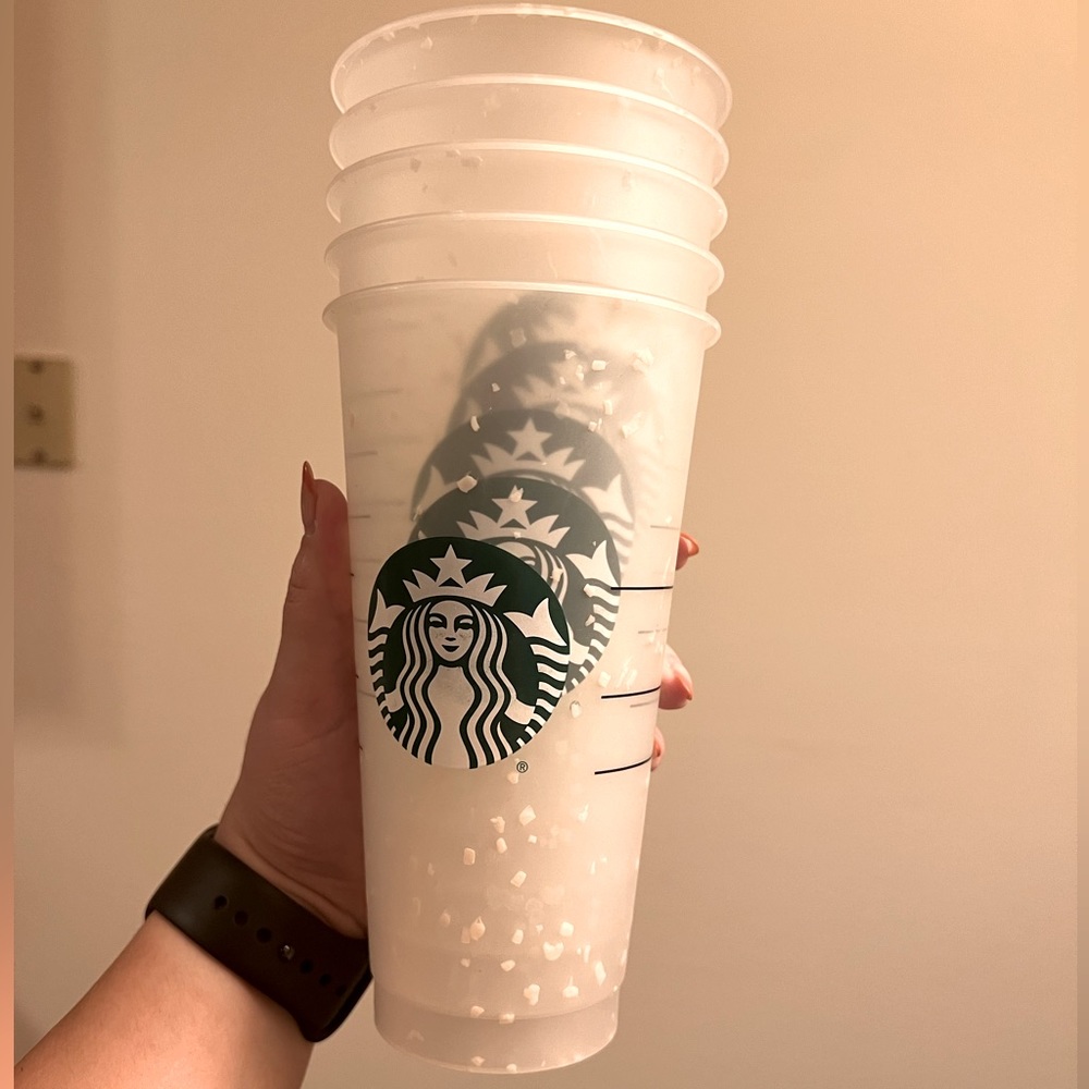 Starbucks cold cups